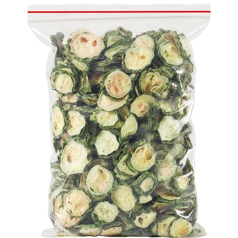 苦瓜片干特级苦瓜茶野生纯原味苦瓜干农家正品泡水降