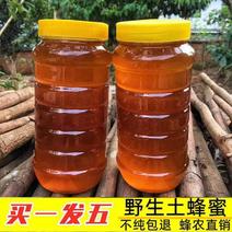 【产地销】蜂蜜深山土蜂蜜农家自产蜂蜜成熟蜜包邮