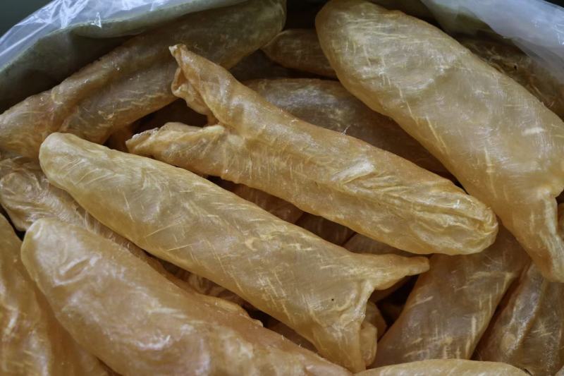 A厂黄花胶4头鱼胶花胶大个头花胶漂亮货没有补没有破外观饱