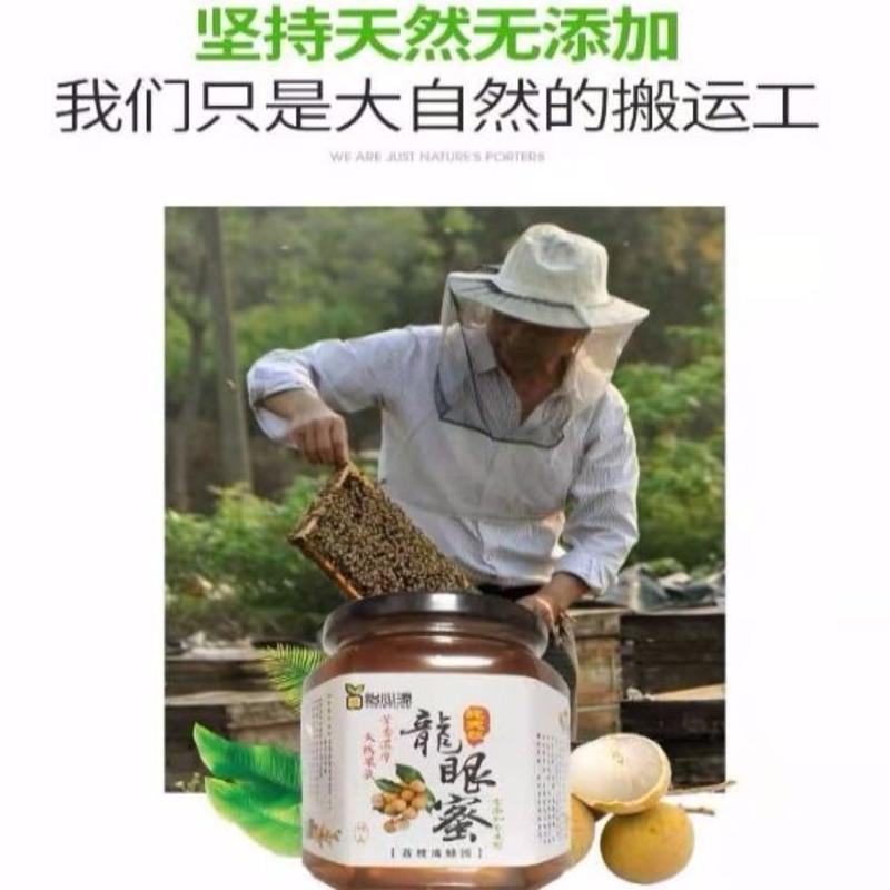 蜂蜜龙眼蜜兴化桂园蜜蜂蜜高蛋白饮品正宗农家龙眼蜜包邮