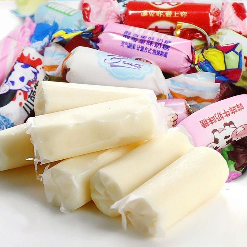 【工厂直发】奶糖软糖特浓牛奶糖喜糖年货糖果零食整箱散装