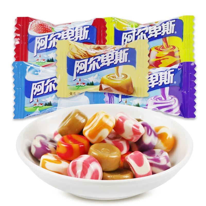 正品阿尔卑斯硬糖散称牛奶结婚喜糖散装批发婚庆糖果零食包邮
