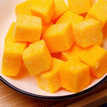 大颗芒果糖软糖水果味软糕糖果汁糖小包装零食喜糖批发包邮
