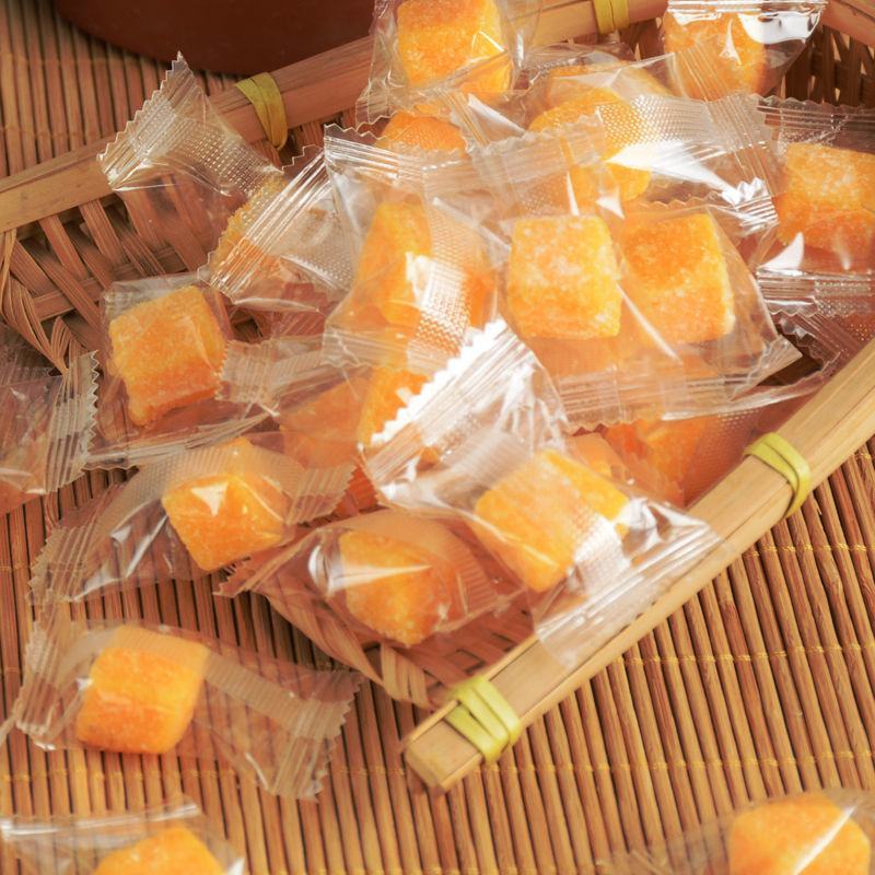 大颗芒果糖软糖水果味软糕糖果汁糖小包装零食喜糖批发包邮