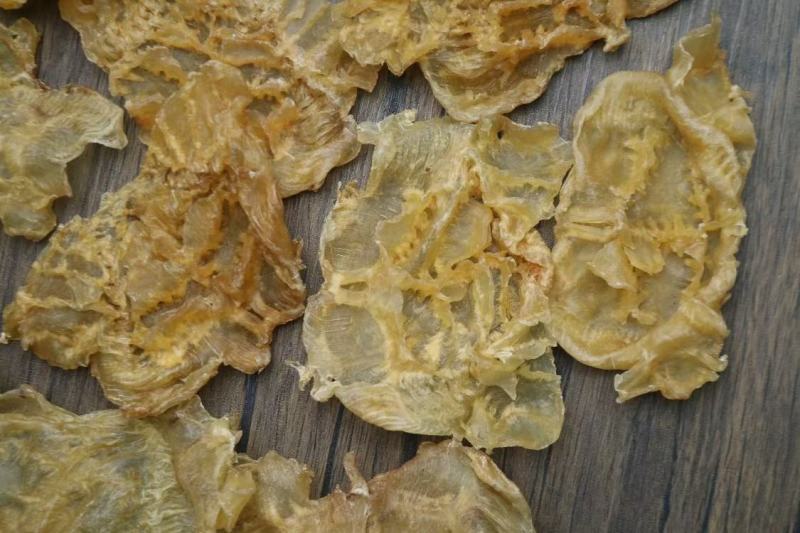 13头开边赤鱼肚鱼胶花胶干净没有油足干货整体清水有个别颜