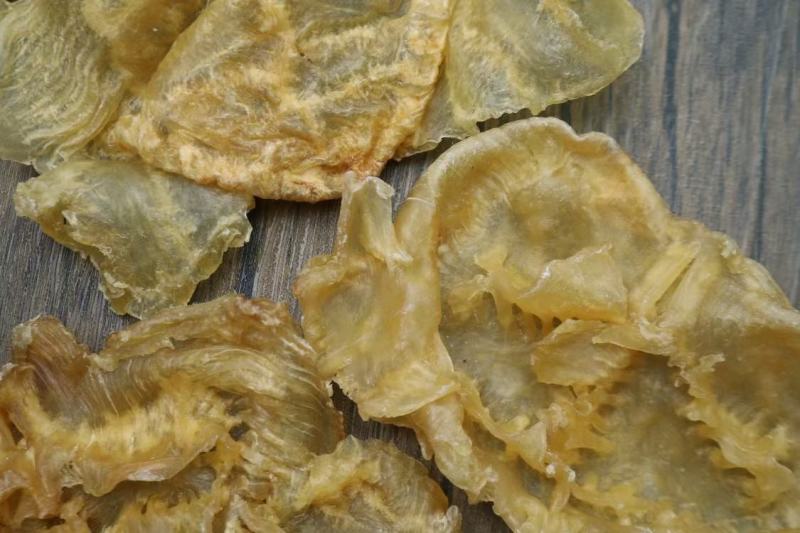 13头开边赤鱼肚鱼胶花胶干净没有油足干货整体清水有个别颜