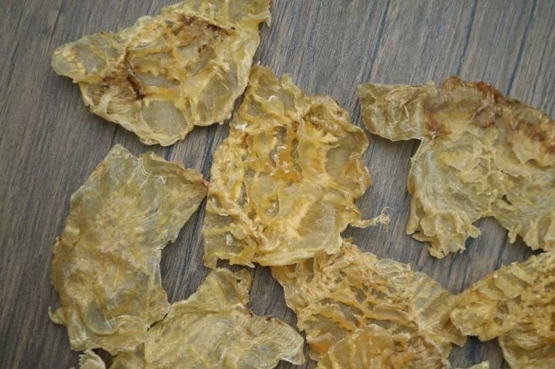13头开边赤鱼肚鱼胶花胶干净没有油足干货整体清水有个别颜