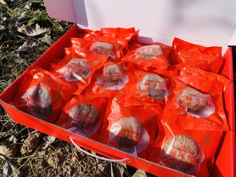 （一件代发）农家富平柿饼大量上市全国供货厂家直销
