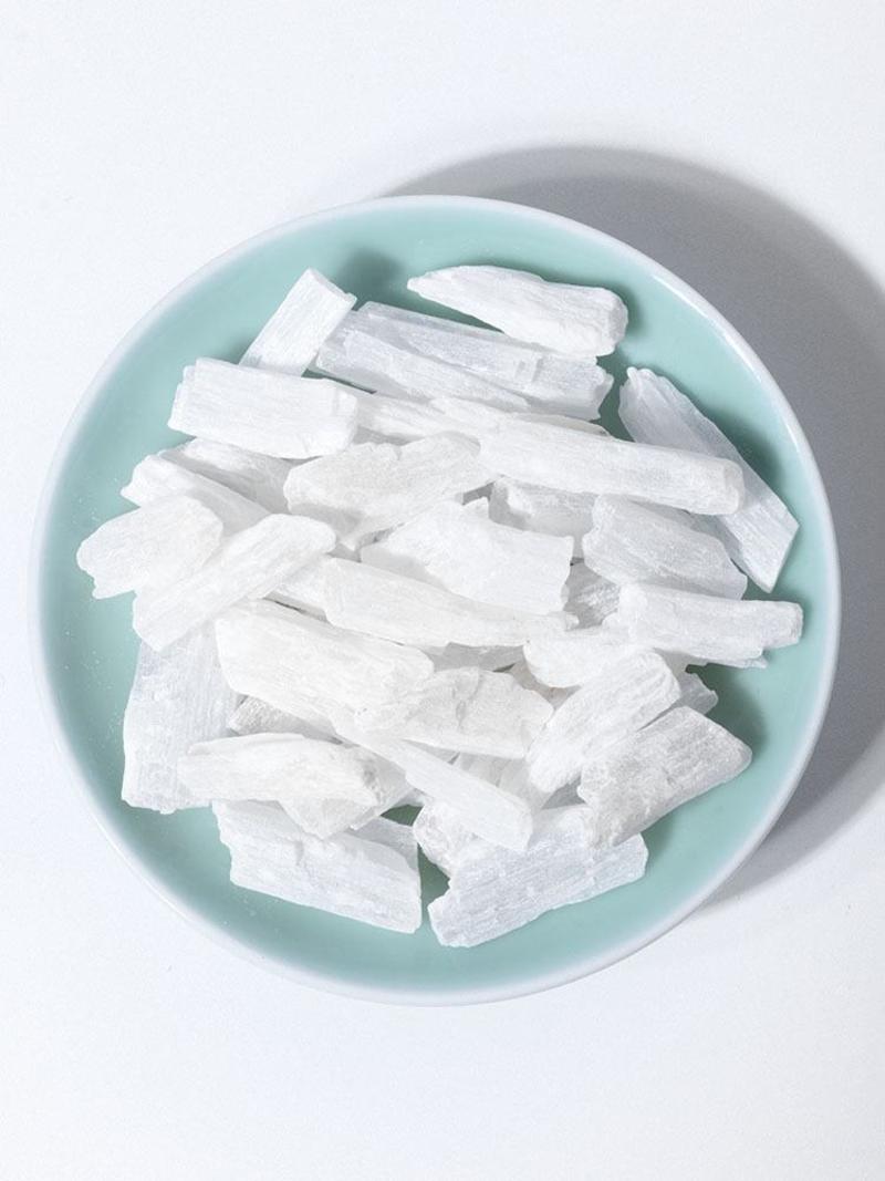 生石膏中药材优质石膏石膏粉药用石膏块食用石膏粒
