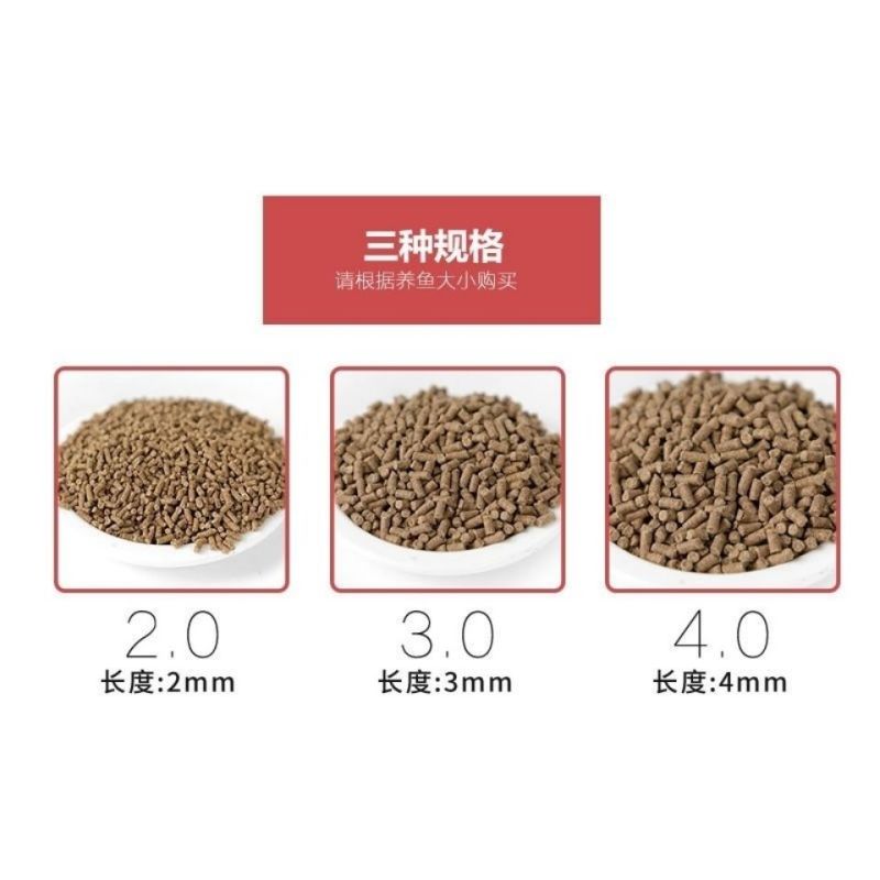 通威鱼饲料颗粒通用沉料浮料原塘颗粒钓鱼打窝养殖鱼饲料粘麻