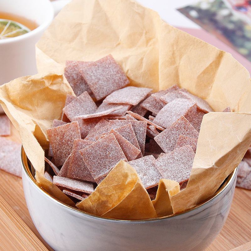 日式原味话梅片零食咸酸甜话梅肉即食食品无核梅片办公室休闲