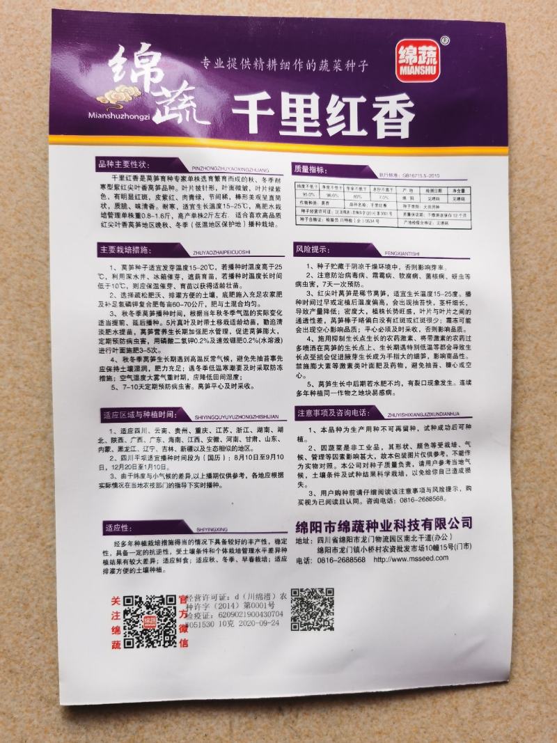 红莴苣种子莴笋紫绿笋秋冬莴笋种子耐寒红皮莴笋种籽