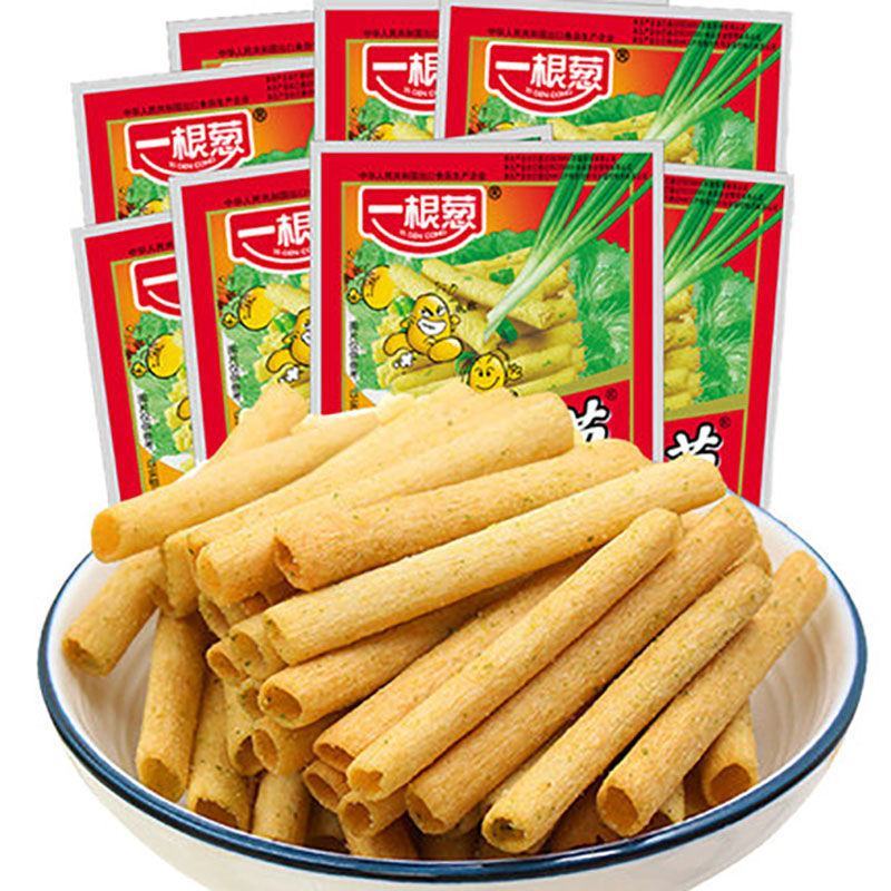 甘师傅一根葱18g/小包8090后怀旧网红薯条炸薯片