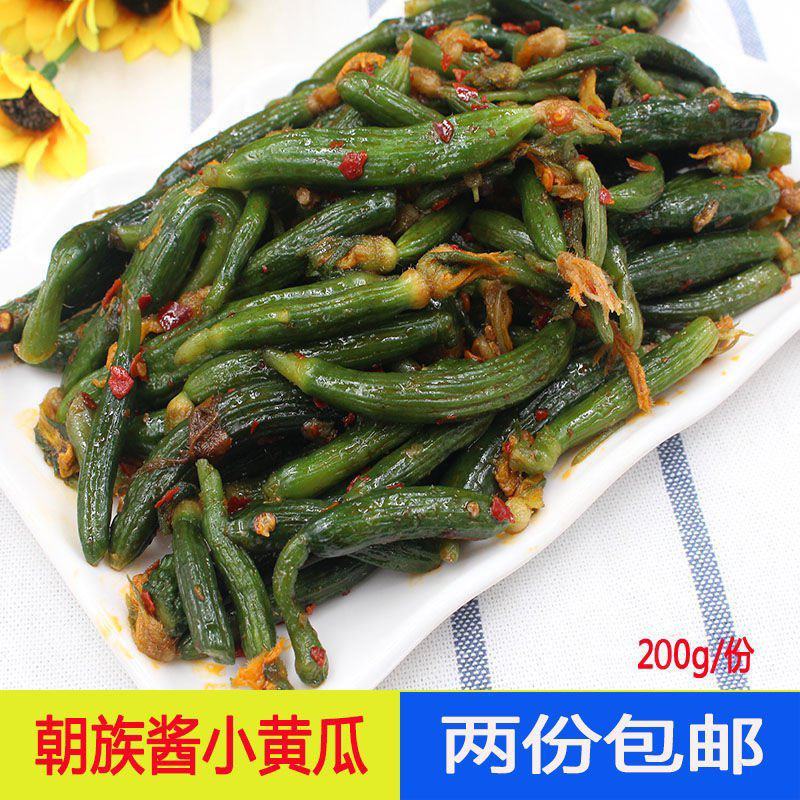 东北朝鲜族秘制香脆拌小黄瓜咸菜黄瓜泡菜酱菜黄瓜咸菜