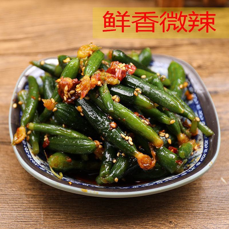 东北朝鲜族秘制香脆拌小黄瓜咸菜黄瓜泡菜酱菜黄瓜咸菜