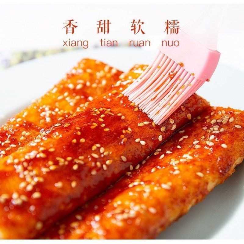 韩式网红脆皮年糕条片批发正宗手工烧烤油煎年糕甜辣酱宁波