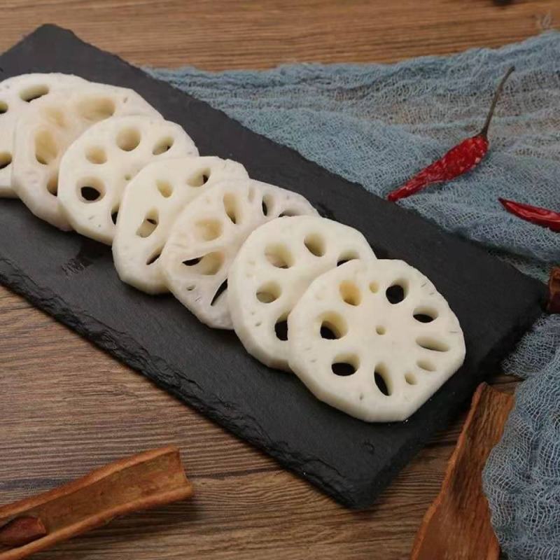 清水莲藕片凉拌菜冒菜麻辣烫串串藕片300克一包多规格包邮