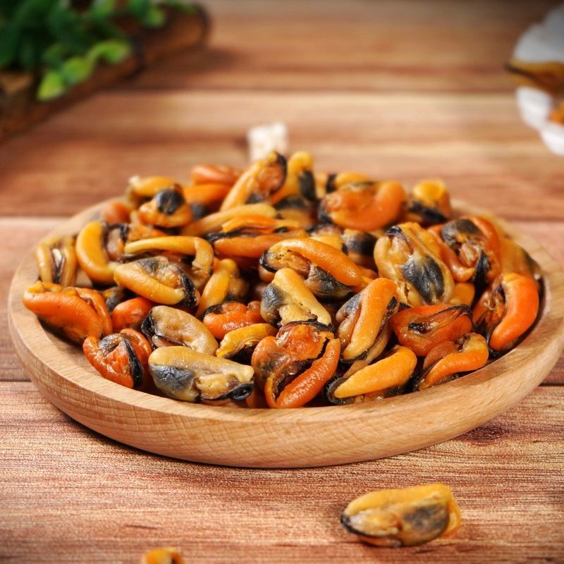淡菜干特级促销500g无沙淡菜海虹干货海鲜贻贝干大青