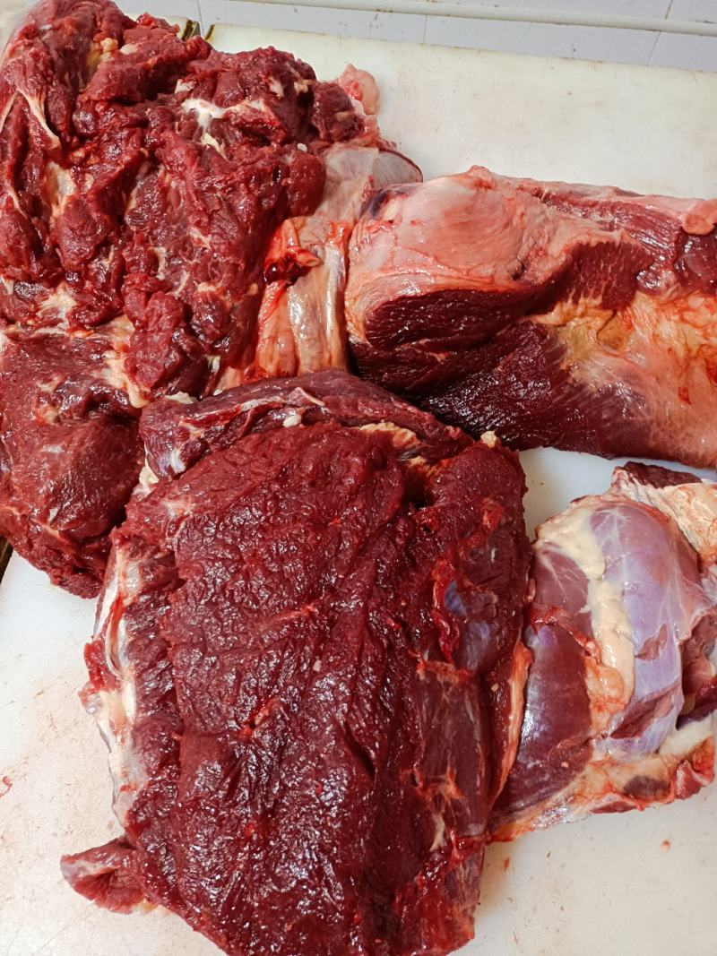 新鲜纯驴肉山东德州场地直发根据要求现杀现发