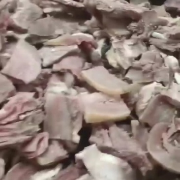 免切牛头肉，牛头肉切片每天大量生产牛副产品厂家直销独立包
