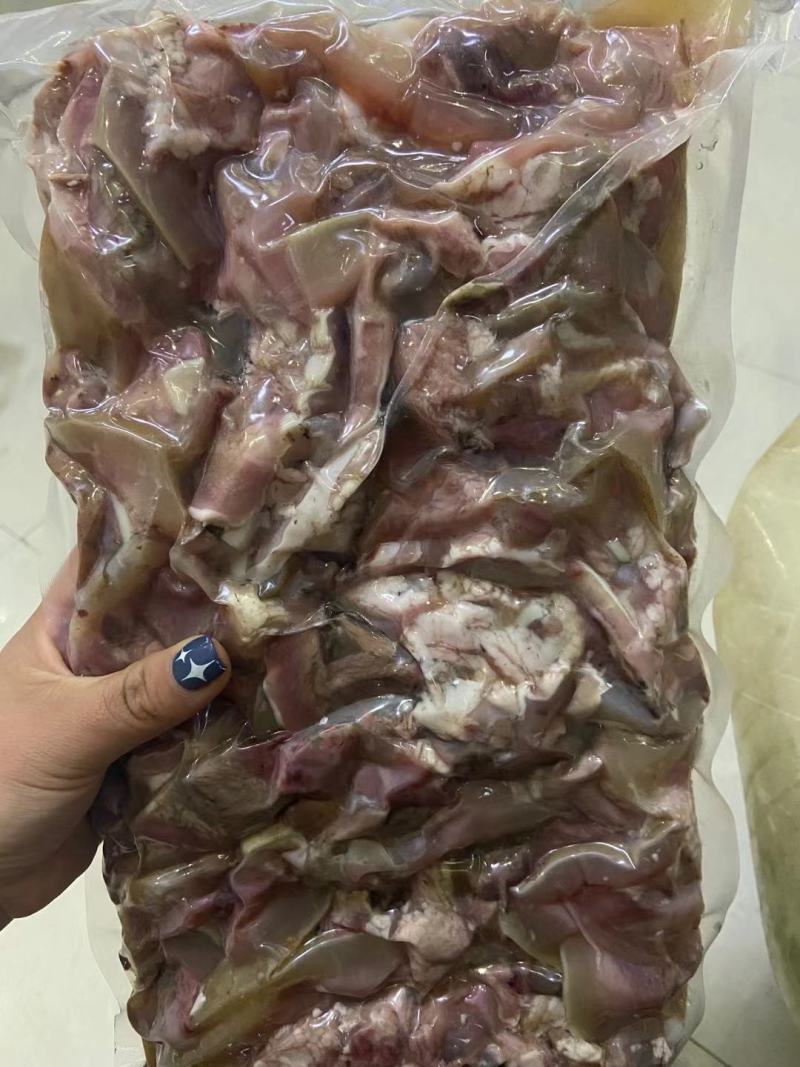 免切牛头肉，牛头肉切片每天大量生产牛副产品厂家直销独立包