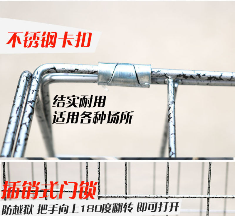 鸡笼家用大号特大养鸡笼鸡鸭养殖笼狗笼加粗加密兔笼子折叠鸡