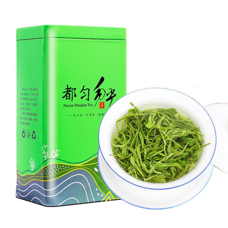 贵州茶叶毛尖茶雨前都匀毛尖新茶高山云雾炒青绿