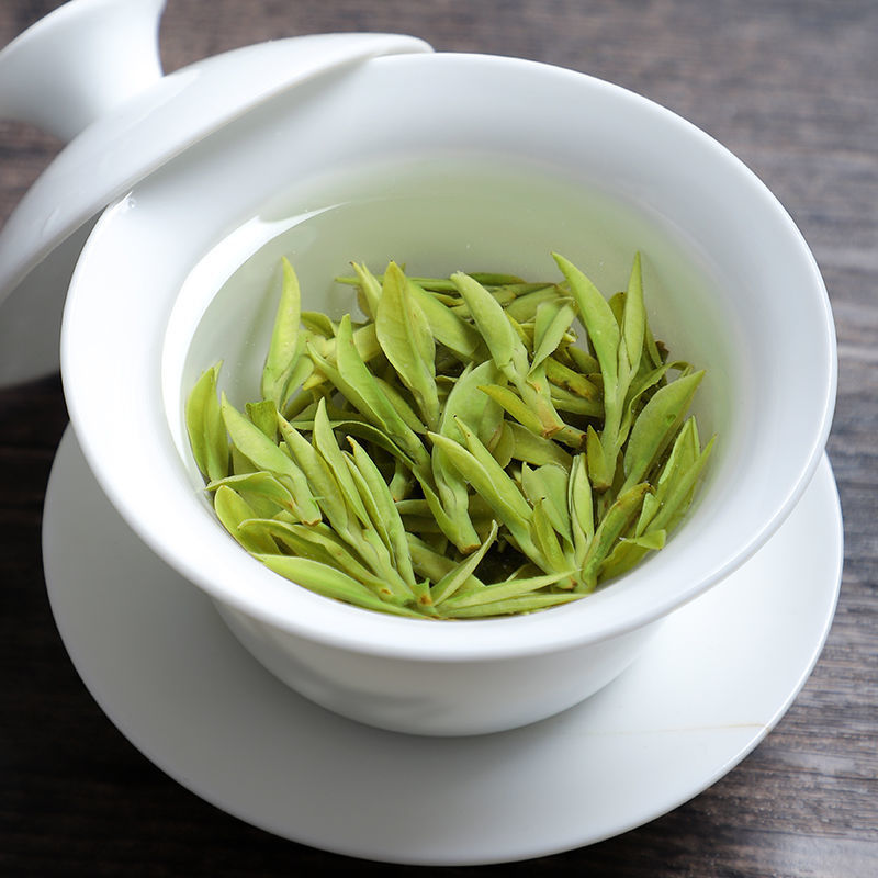 西湖区生产明前新茶豆香龙井茶正绿茶一级精选散装