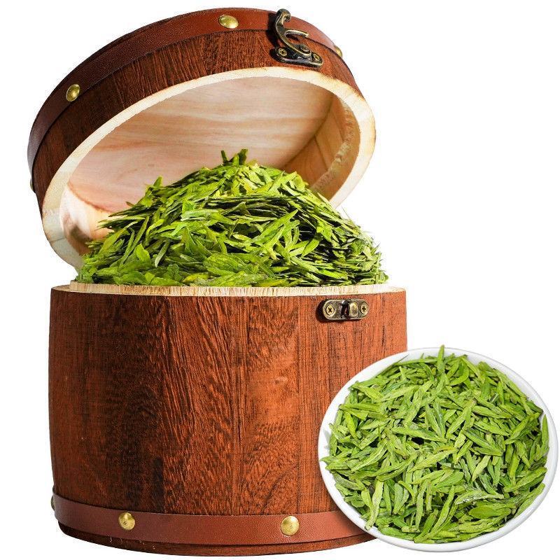 龙井茶500g木桶茶绿茶新茶明前春茶大佛龙井茶包邮