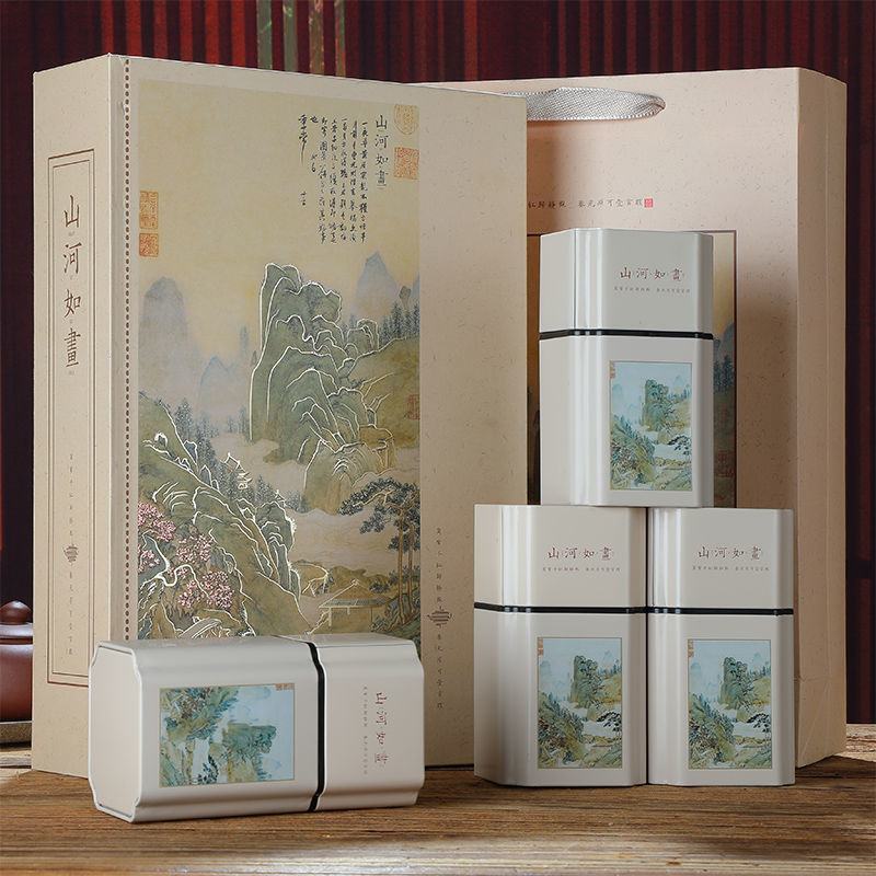 新春佳节送礼高山绿茶新茶茶叶浓香型云雾绿茶