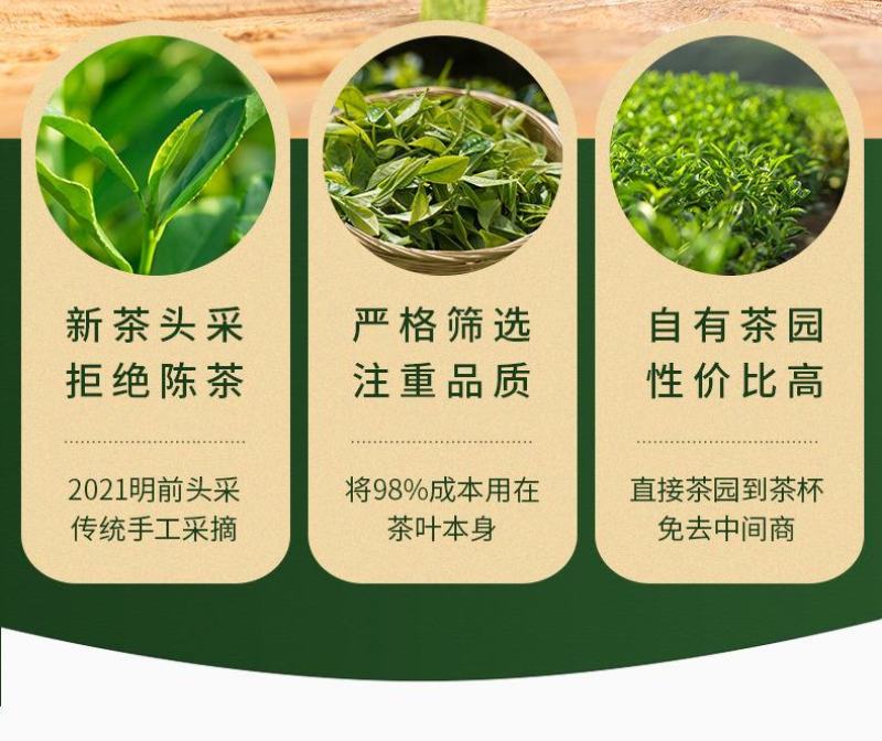 太平猴魁新茶绿茶嫩芽安徽黄山猴魁绿茶手工礼盒包邮
