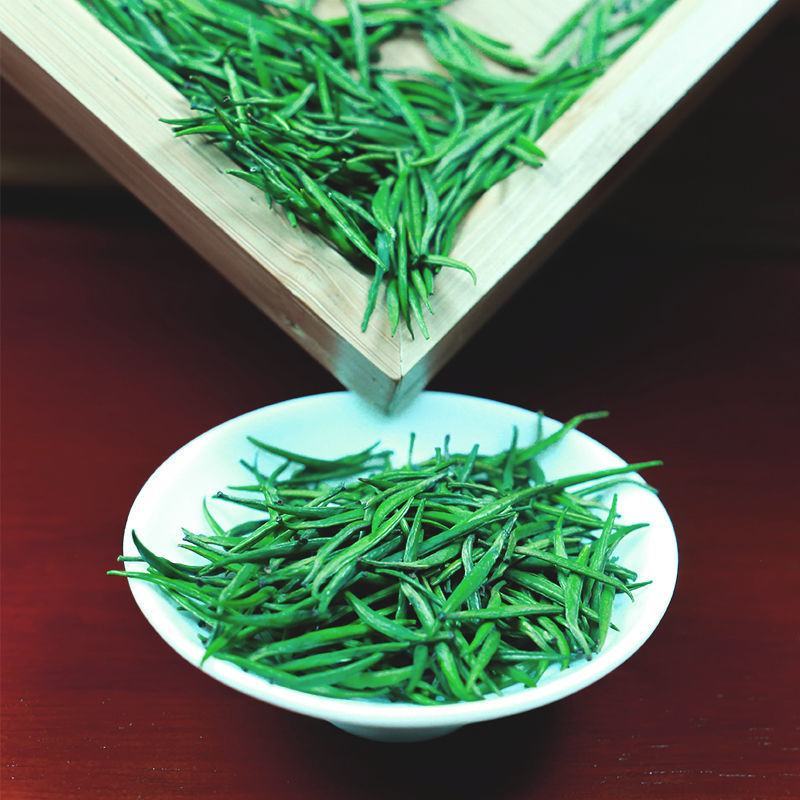 雀舌绿茶叶新茶毛尖春茶明前特级浓香型嫩芽礼盒散装