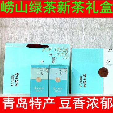 崂山绿茶礼盒新茶散装高山云雾日照足青岛特产浓香