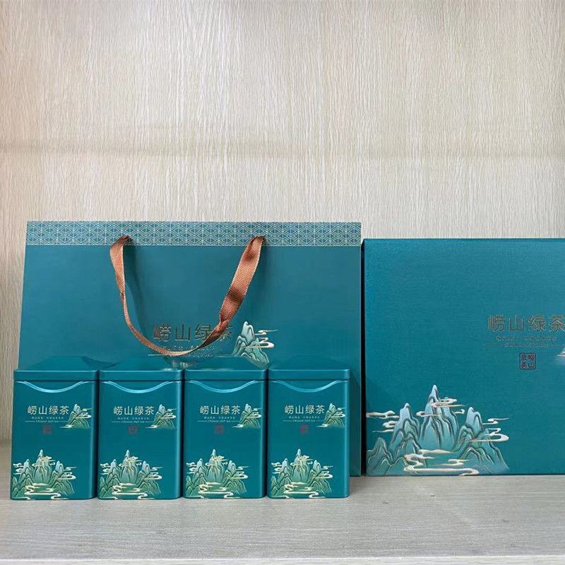 崂山绿茶礼盒新茶散装高山云雾日照足青岛特产浓香