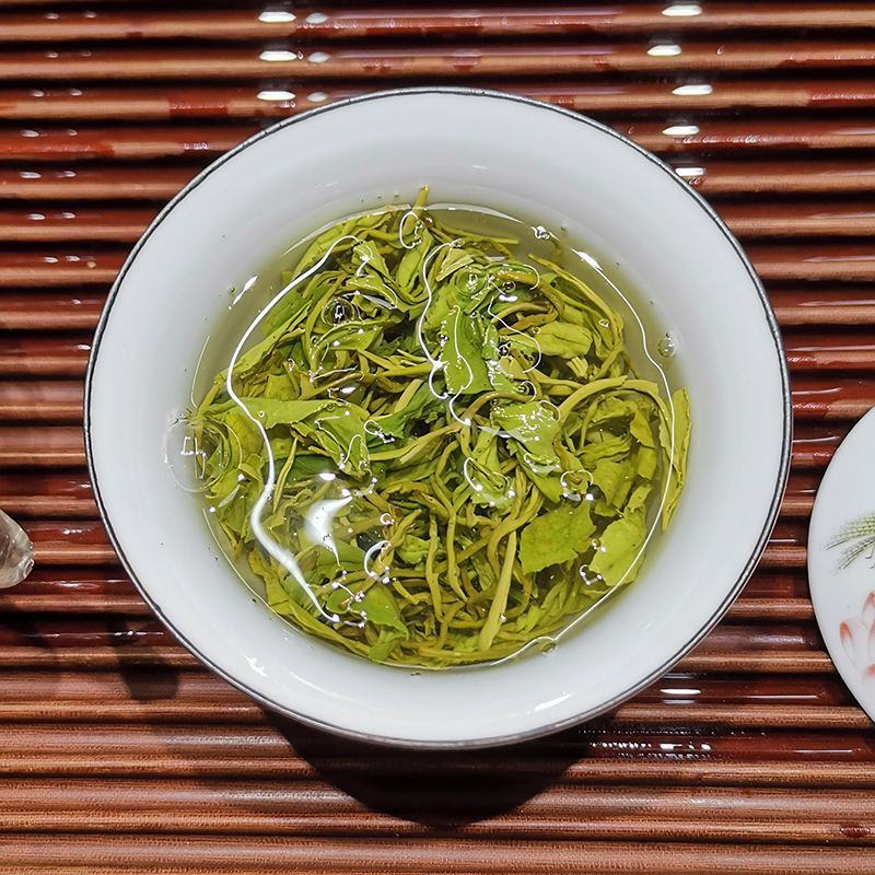 青岛崂山绿茶新茶崂山茶叶豌豆浓香日照足高山云包邮