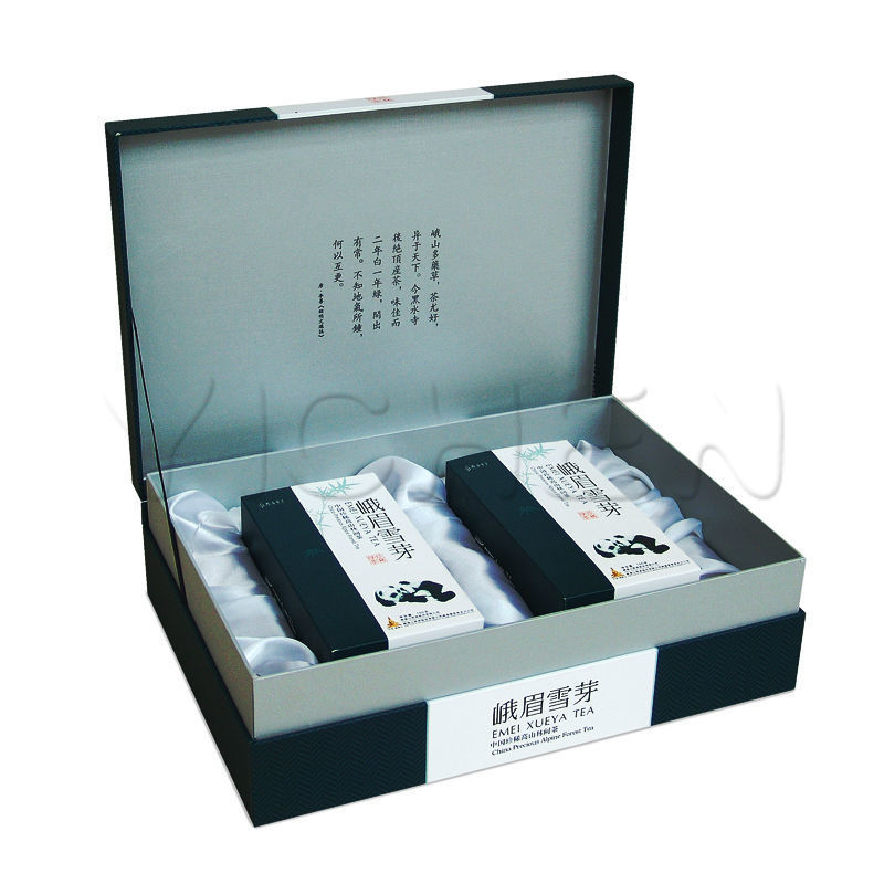 四川明前春茶峨眉雪芽竹叶茶叶青绿茶新茶雀舌礼盒包邮