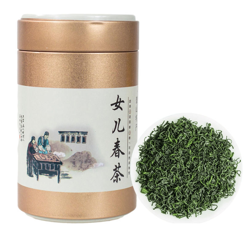 泰山女儿茶新茶叶雨前一级绿茶春茶栗香炒青绿茶