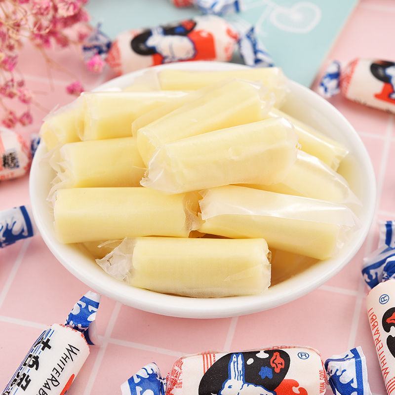 【5斤装】冠生园大白兔奶糖2500g休闲糖果零食结婚喜糖