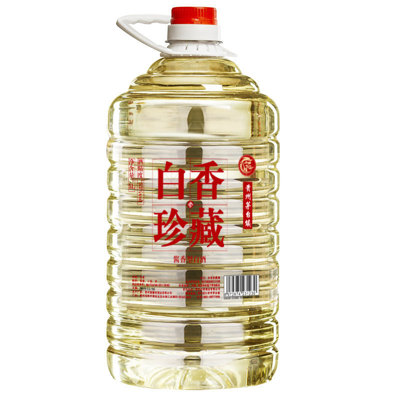 贵州白香珍藏老酒散装10斤桶装酱香型白酒53度自酿高粱酒