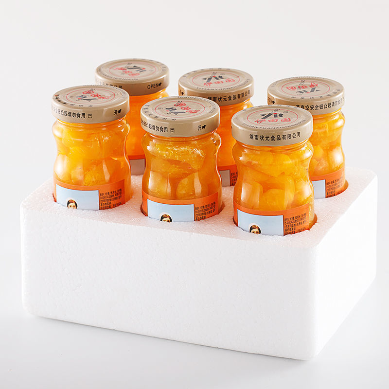 厂家销伊田园橘子罐头260g/6瓶组合混搭水果罐头