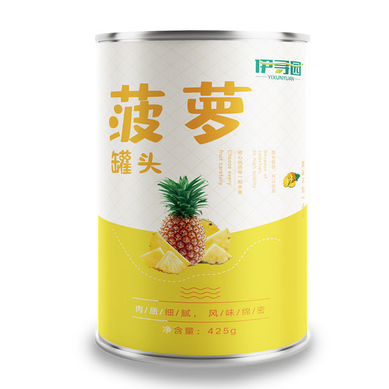 伊寻园菠萝罐头新鲜糖水水果罐头混合4/6*425克整箱
