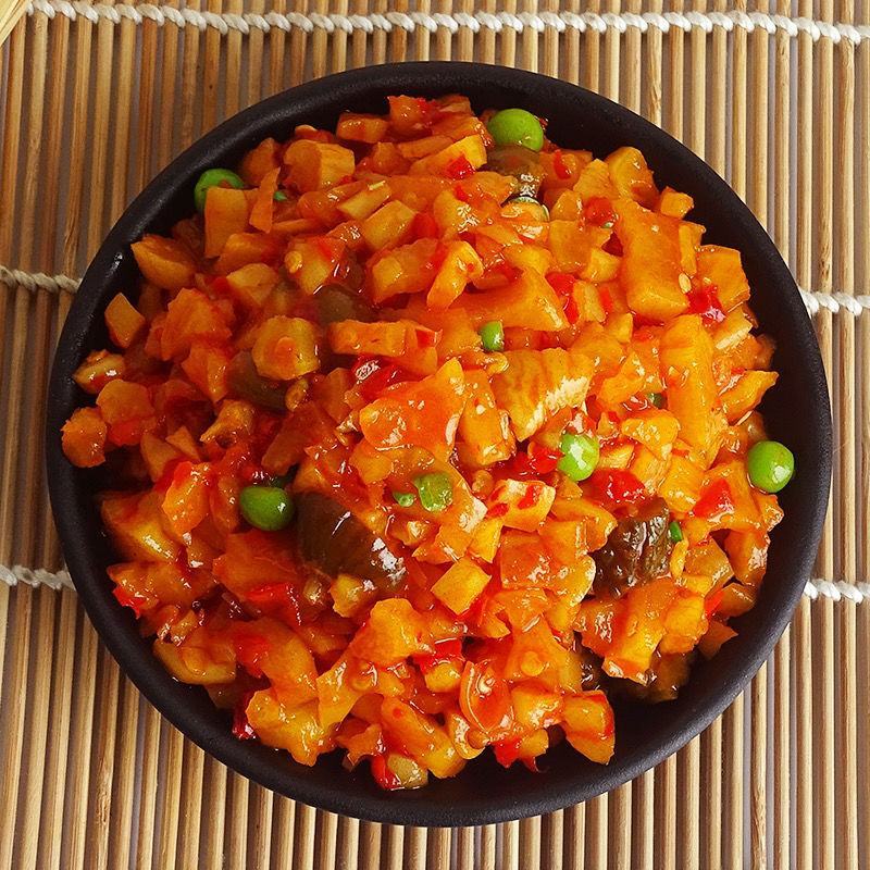 永超酱菜红油三鲜9斤萝卜干丁咸菜早餐散装香辣下饭菜包邮