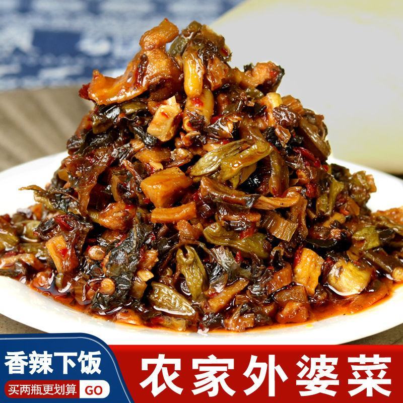 厂家直农家外婆菜下饭菜湖南特产拌饭菜咸菜开胃菜