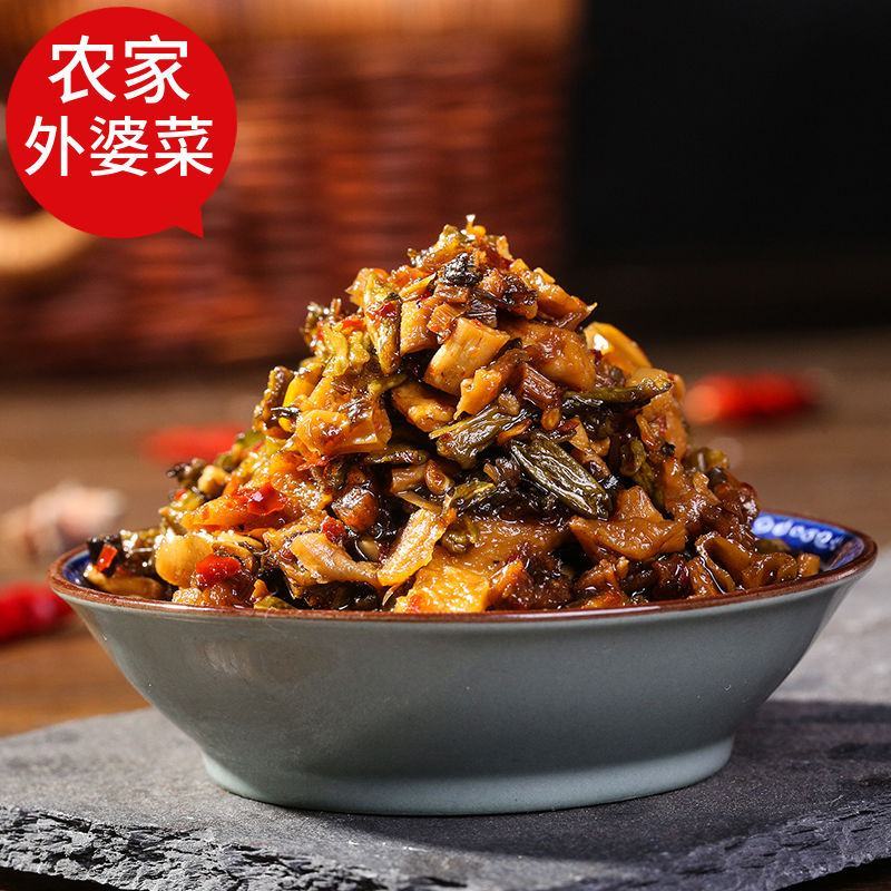 厂家直农家外婆菜下饭菜湖南特产拌饭菜咸菜开胃菜