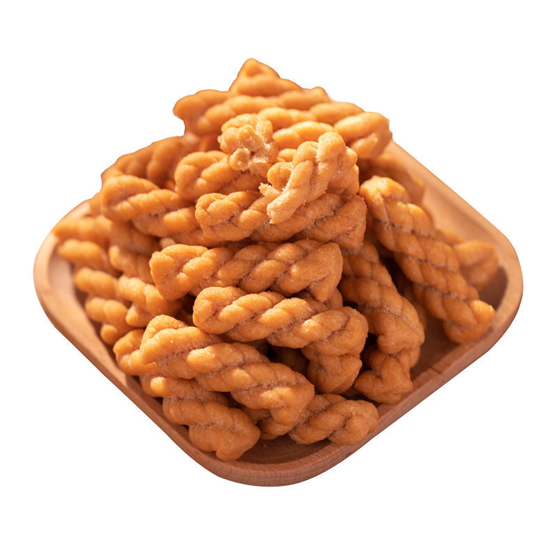鸿福鑫手工小麻花休闲零食批发小吃食品混合口味麻花整箱包邮