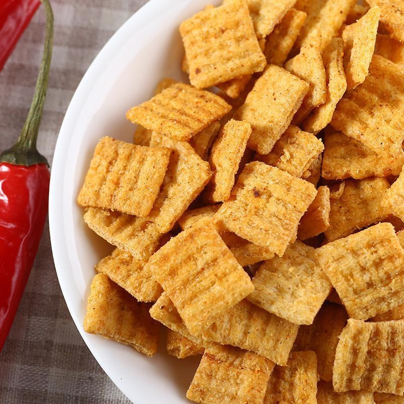 琥珀小米锅巴香脆膨化经典休闲零食粗粮膨化熬夜充饥整箱零食