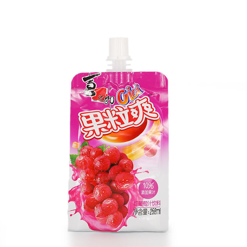 喜之郎吸吸果冻cici椰果粒爽饮料258ml*10袋包邮