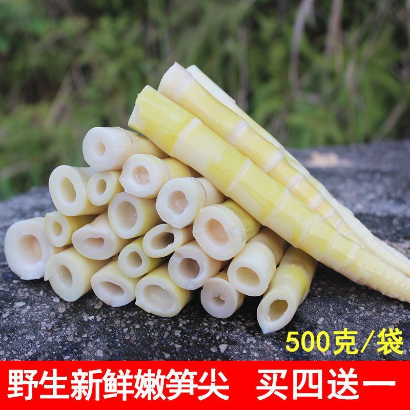 新鲜野生小竹笋春笋嫩笋尖笋片清水笋水煮笋江西特产包邮