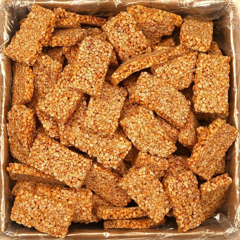 传统农家手工花生炒米糖米花糖安徽特产米糖休闲食品老式小吃