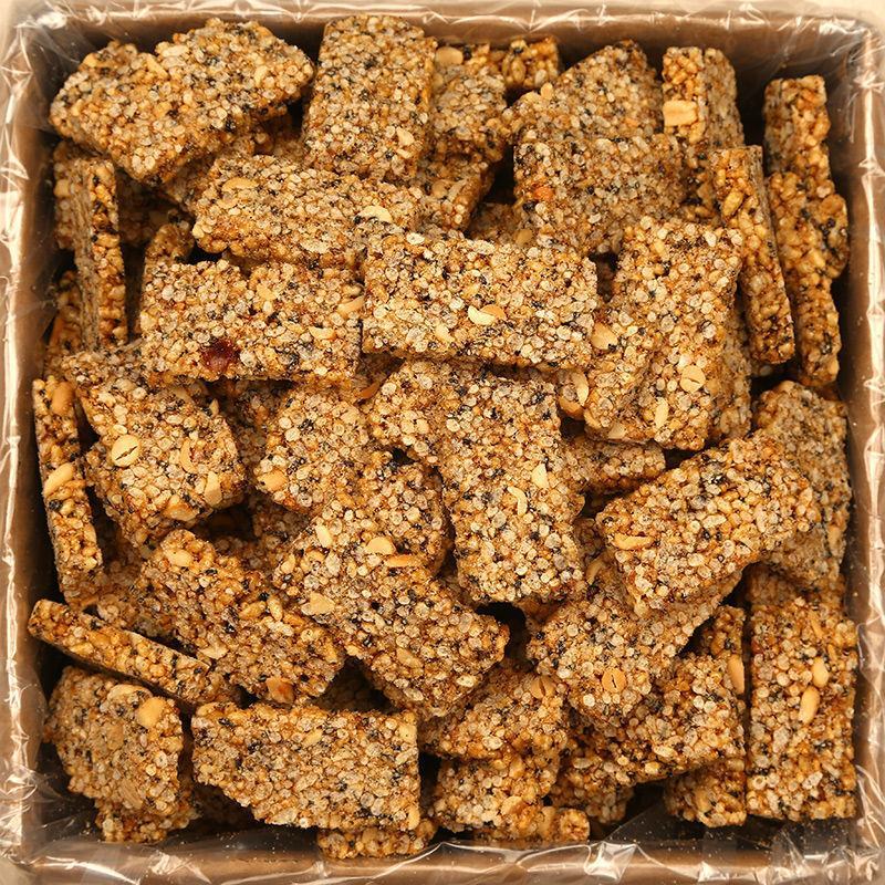 传统农家手工花生炒米糖米花糖安徽特产米糖休闲食品老式小吃